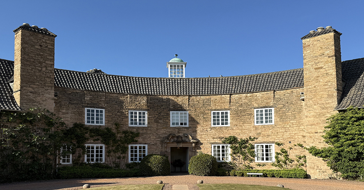 Frontage of Greywalls hotel in Gullane